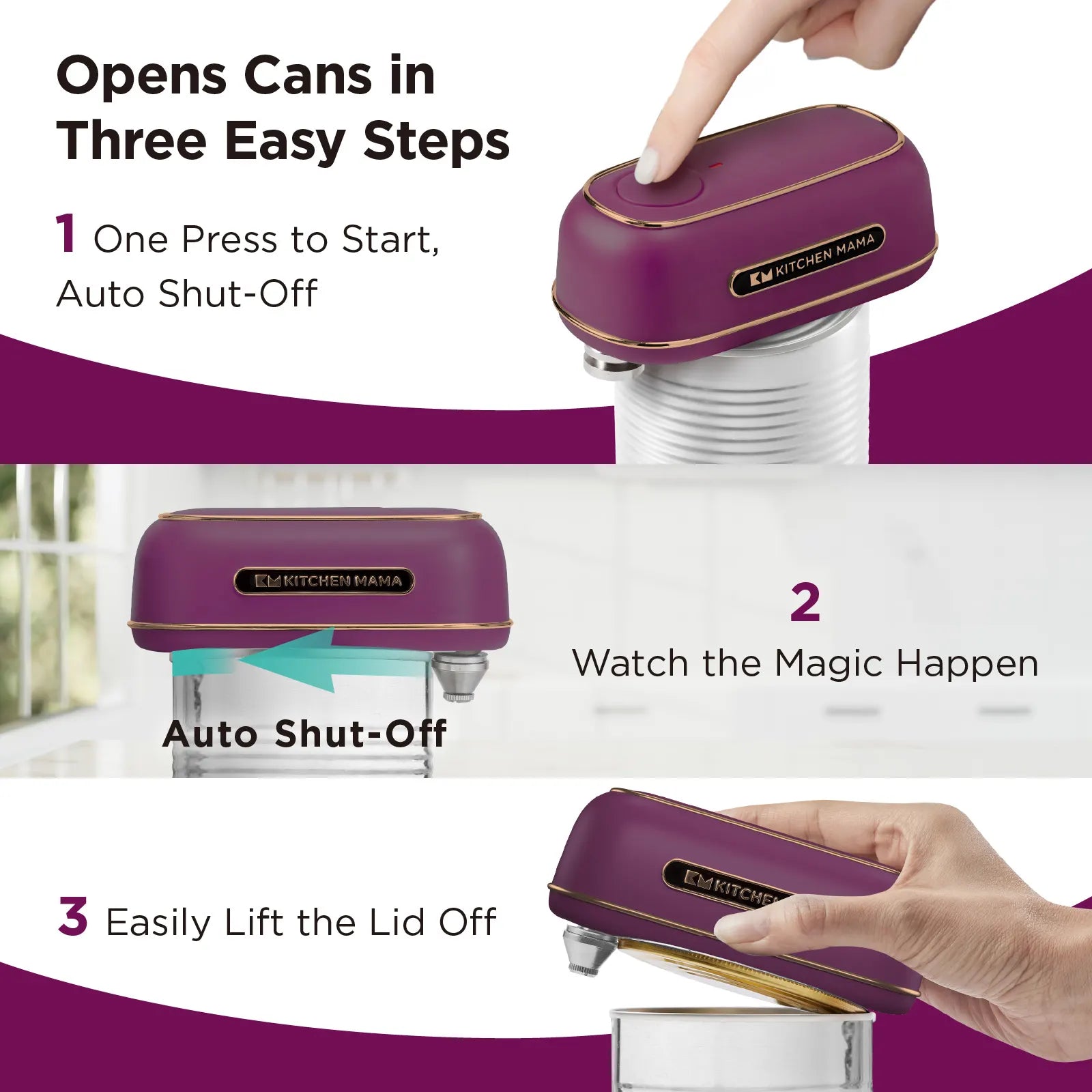 Orbit One: The Ultimate Rechargeable Electric Can Opener - Image 2