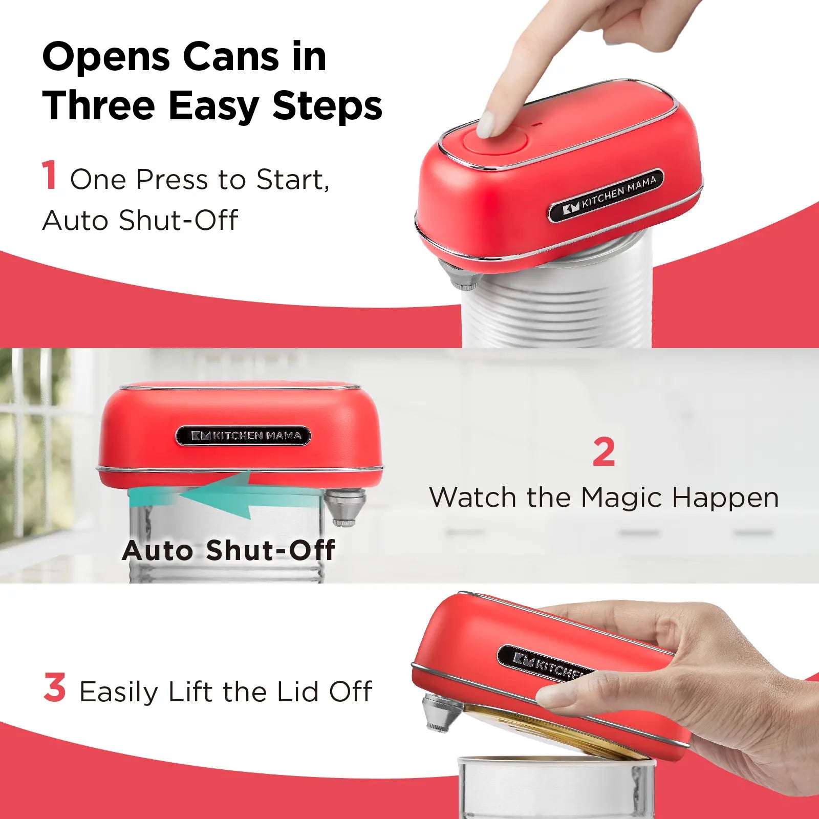 Orbit One Rechargeable Can Opener – Double-Pack Bundle for Effortless Can Opening - Image 2