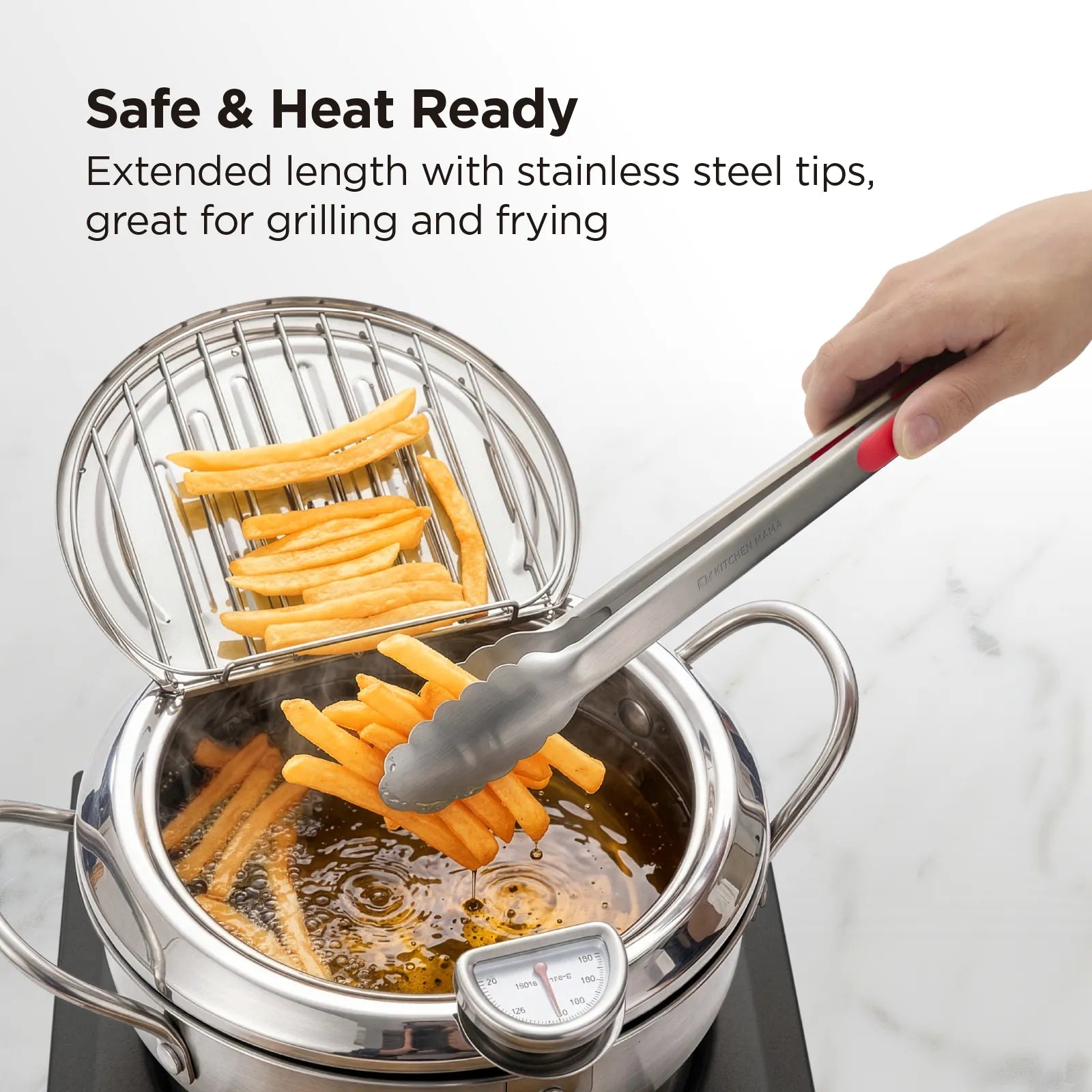 DuoEssentials Cooking Tongs Set - Image 6