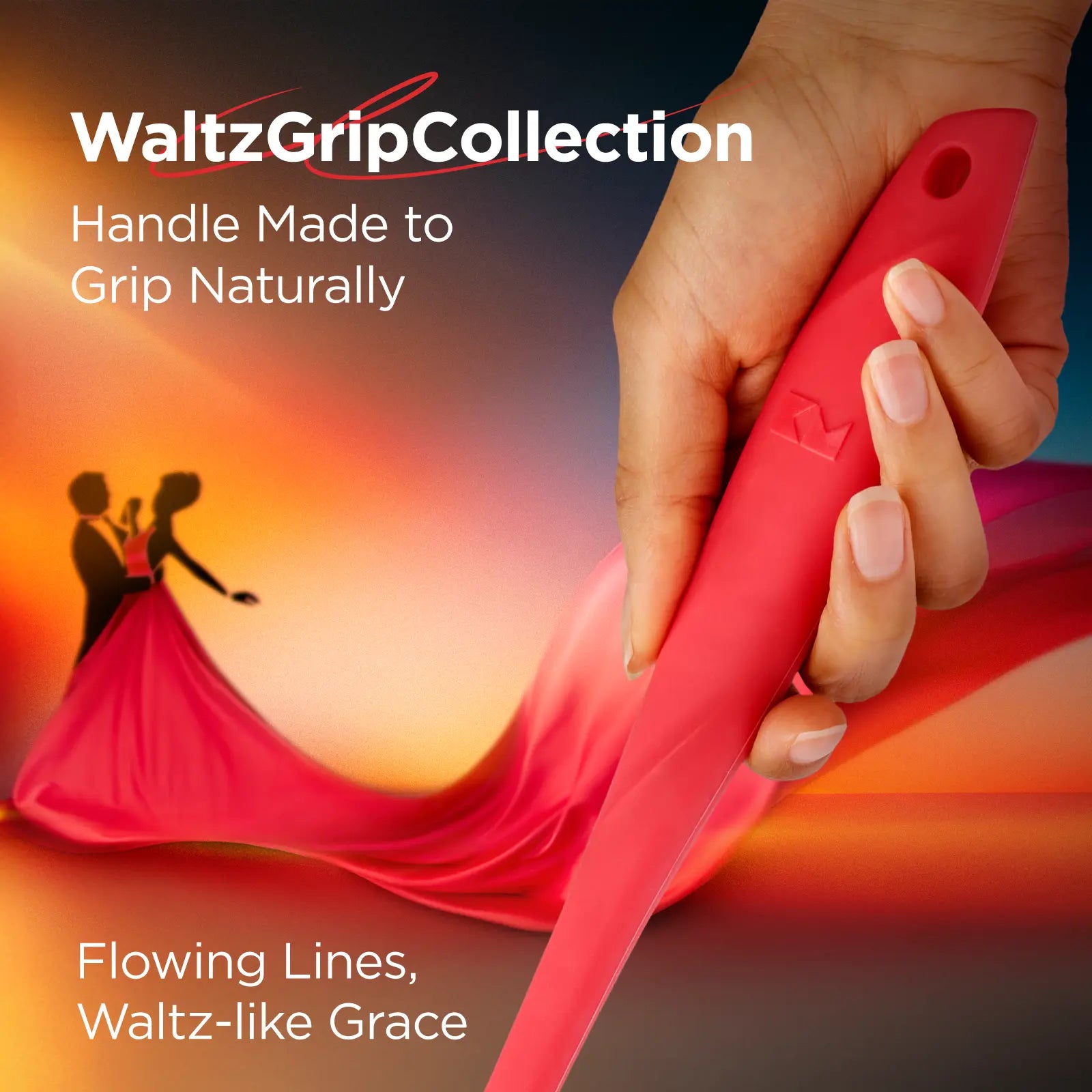 WaltzGrip Platinum Silicone Pancake Turner - Image 2
