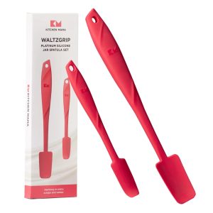 WaltzGrip Platinum Silicone Jar Spatula 2pcs Set